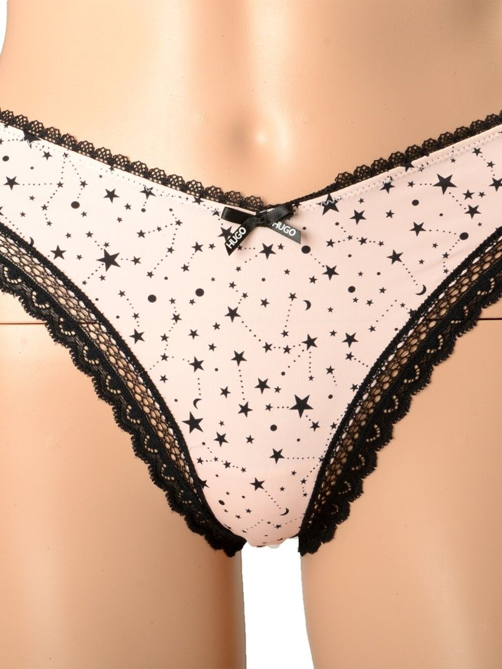Hugo Boss Women's "Thong Unique" Lace Trimmed Thong Panties US S IT 40